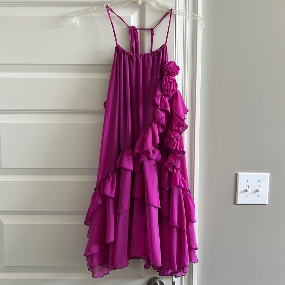 Flirty ruffle dress